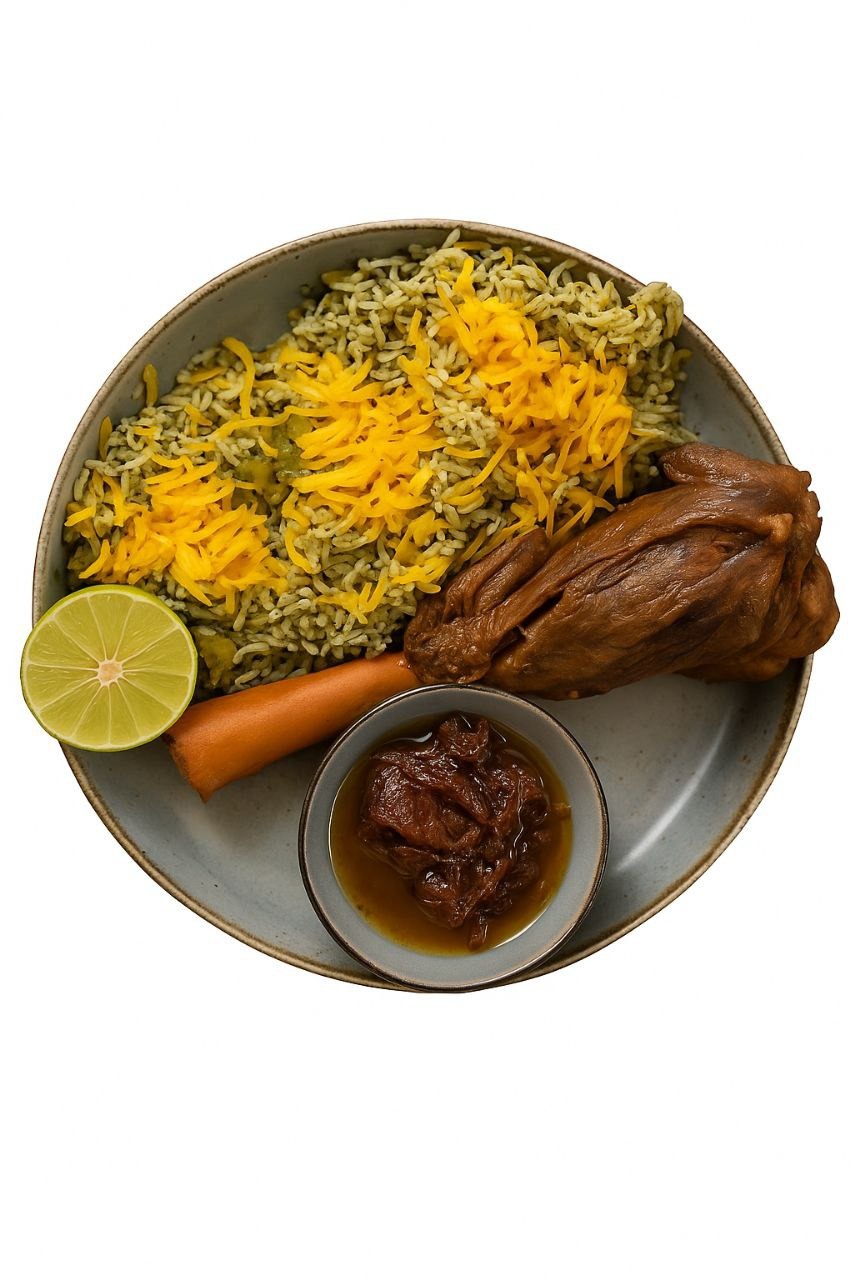 Baghali Polo Ba Mahiche
