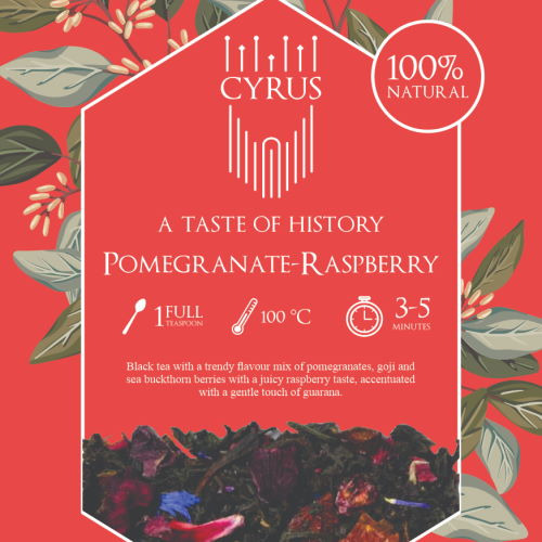 POMEGRANATE-RASPBERRY TEA
