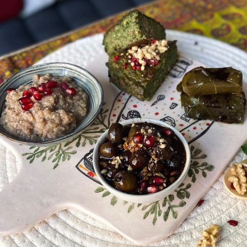 MIX STARTERS FOR THREE  PERSONS