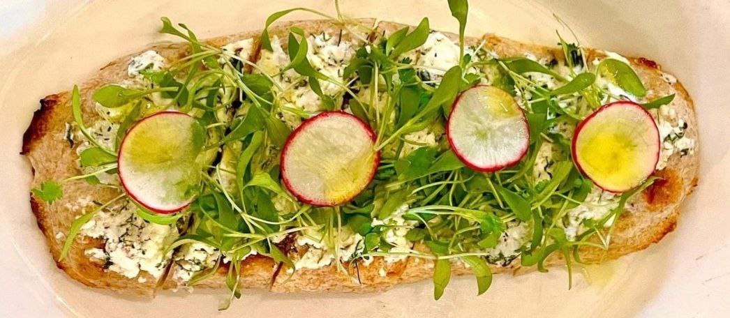 NOON PANIR SABZI (FETA & HERBS  BREAD)